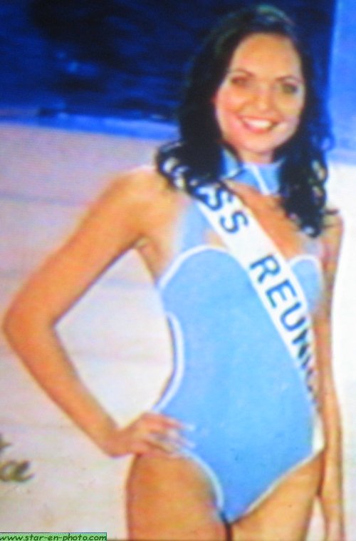 Valérie Bègue en bleu