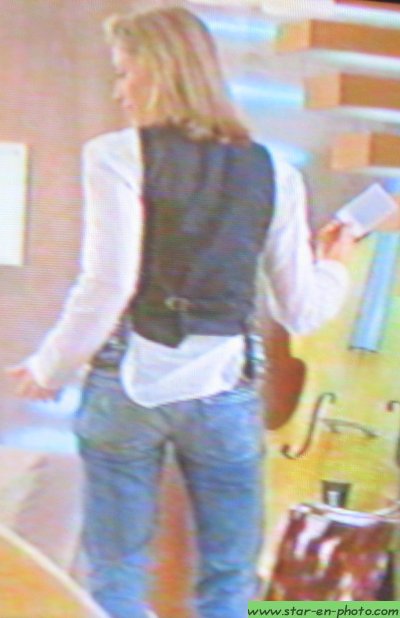 Anne Sophie de dos